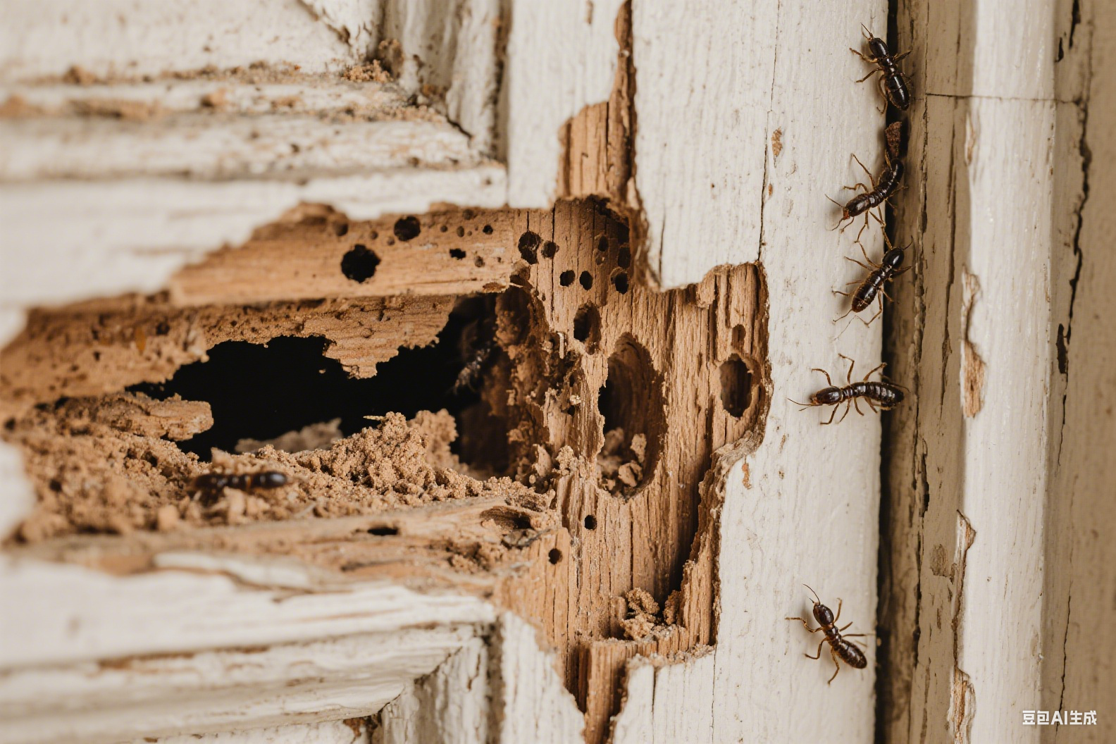 白蟻危害房屋結構