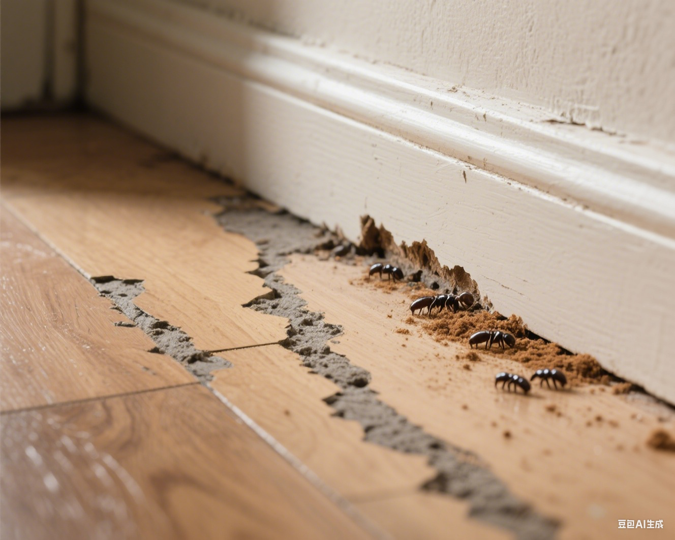 白蟻跡象